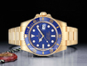 Rolex Submariner Date 116618LB Gold Watch Blue Dial